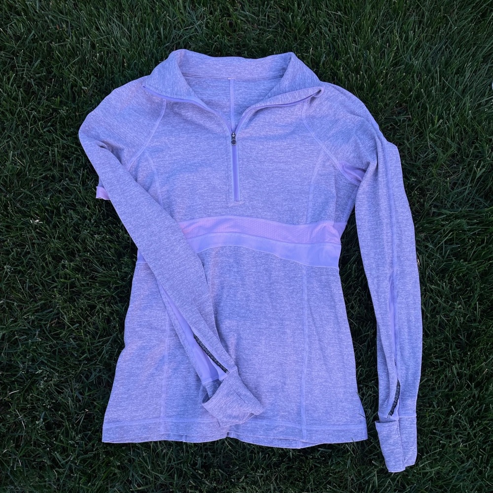 LULULEMON: Running half-zip long sleeve